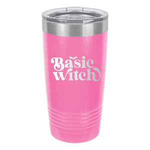 Basic Witch Pink 20oz Insulated Tumbler