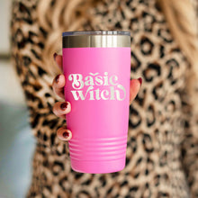 Load image into Gallery viewer, Basic Witch Pink 20oz Insulated Tumbler