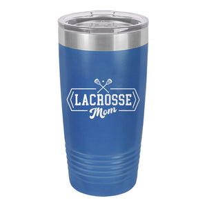 Lacrosse Mom Royal Blue 20oz Insulated Tumbler