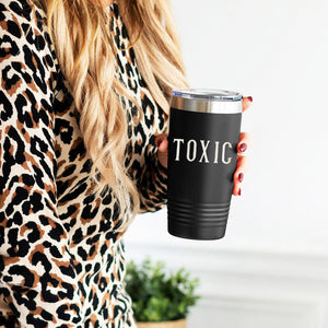 Toxic Black 20oz Insulated Tumbler