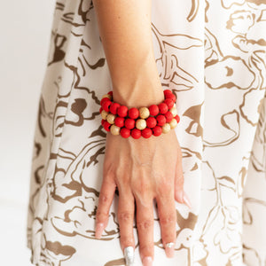 Red Nora Bracelet