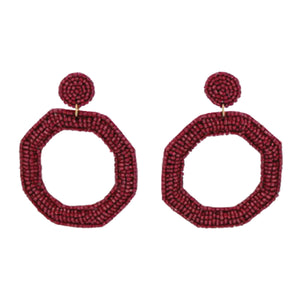 Garnet Sammi Earrings