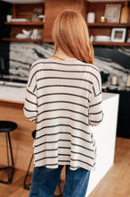 Load image into Gallery viewer, Weekend Adventure Striped Longline Cardigan