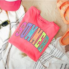 Load image into Gallery viewer, Summer Rainbow Graphic Tee