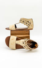 Load image into Gallery viewer, Loop D Loop Sandals in White