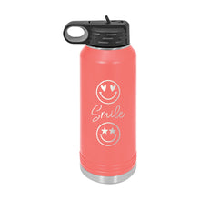 Load image into Gallery viewer, Coral Smile 20oz Insulated Water Bottle