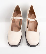 Load image into Gallery viewer, Matilda Platform Heel in Bone