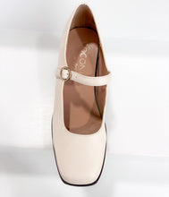 Load image into Gallery viewer, Matilda Platform Heel in Bone