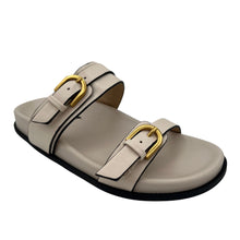 Load image into Gallery viewer, Tess Sandal in Cream
