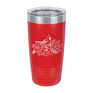 Cardinal Red 20oz Insulated Tumbler