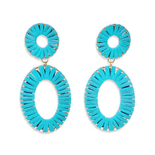 Load image into Gallery viewer, Aqua Summer Earrings