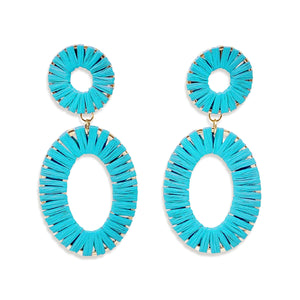 Aqua Summer Earrings