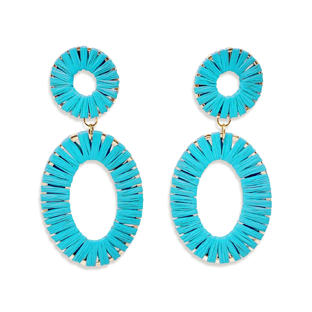 Aqua Summer Earrings