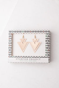 CiCi Gold Geometric Dangle Earrings