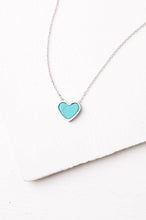 Load image into Gallery viewer, Bay Turquoise Heart Necklace