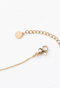 Ling Gold Heart Pendant Necklace