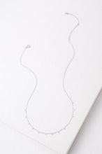 Load image into Gallery viewer, Evelyn Silver Drop Necklace