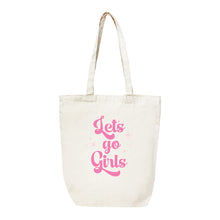 Load image into Gallery viewer, Let&#39;s Go Girls Canvas Tote