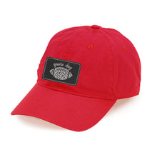 Load image into Gallery viewer, Leopard Football Patch Red Cap