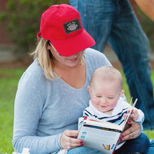 Load image into Gallery viewer, Leopard Football Patch Red Cap