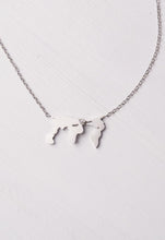 Load image into Gallery viewer, Eliana Silver World Necklace