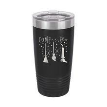 Load image into Gallery viewer, Come We Fly Black 20oz. Insulated Tumbler