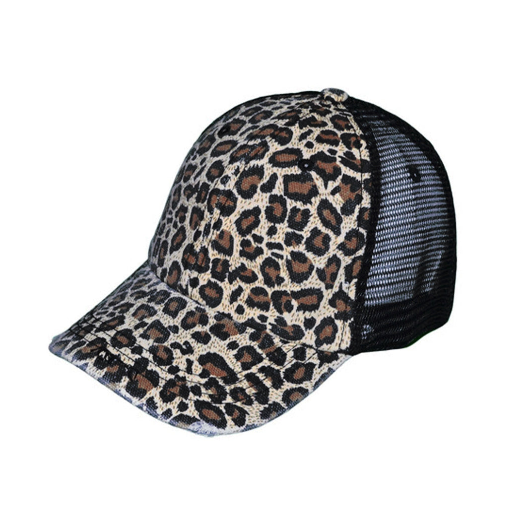 Leopard Trucker Cap