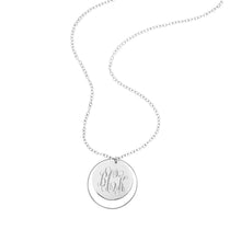 Load image into Gallery viewer, Silver Olivia Necklace