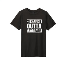 Load image into Gallery viewer, Kids&#39; Straight Outta 1st Grade T-Shirt