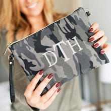 Load image into Gallery viewer, Black Camo Hayley Purse