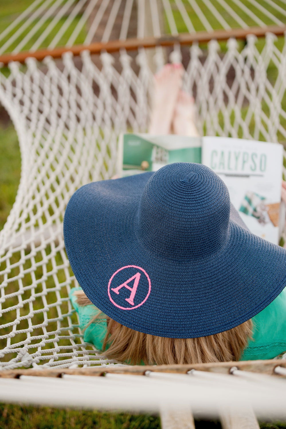 Navy Blue Adult Floppy Hat