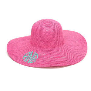 Hot Pink Floppy Hat