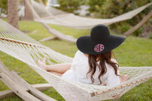 Load image into Gallery viewer, Black Adult Floppy Hat