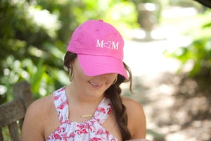 Mom Hot Pink Cap