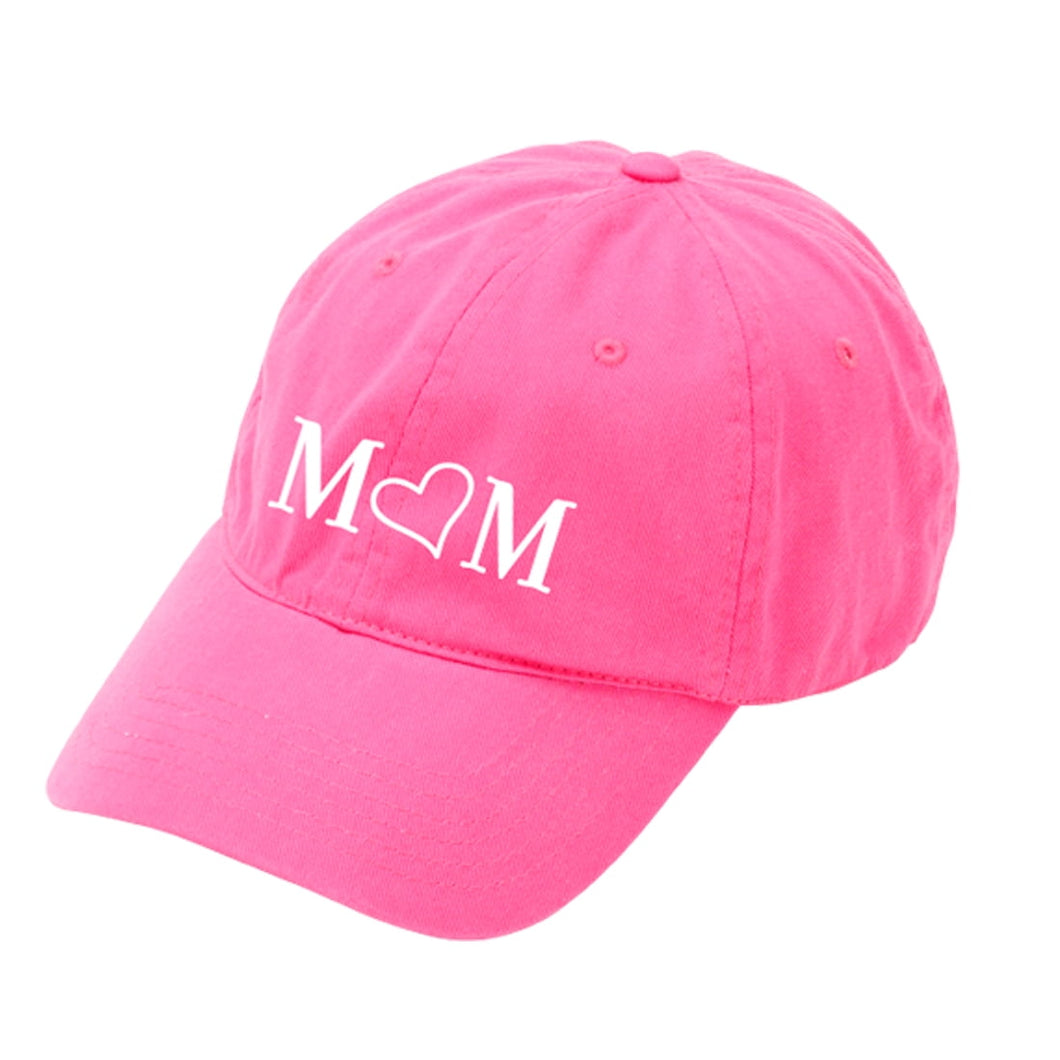 Mom Hot Pink Cap