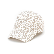 Load image into Gallery viewer, Natural Leopard Cap