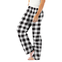 Load image into Gallery viewer, Black Buffalo Check PJ Pants