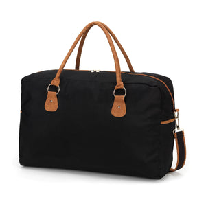 Black Nylon Travel Bag