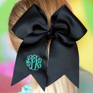 Black Hair Bow