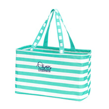 Load image into Gallery viewer, Mint Stripe Chaos Coordinator Ultimate Tote