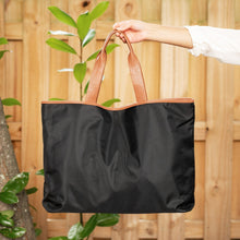 Load image into Gallery viewer, Black Nylon Ally Tote