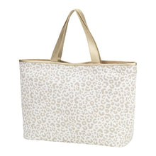 Load image into Gallery viewer, Natural Leopard Ally Tote