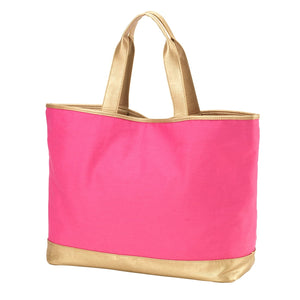 Hot Pink Cabana Tote