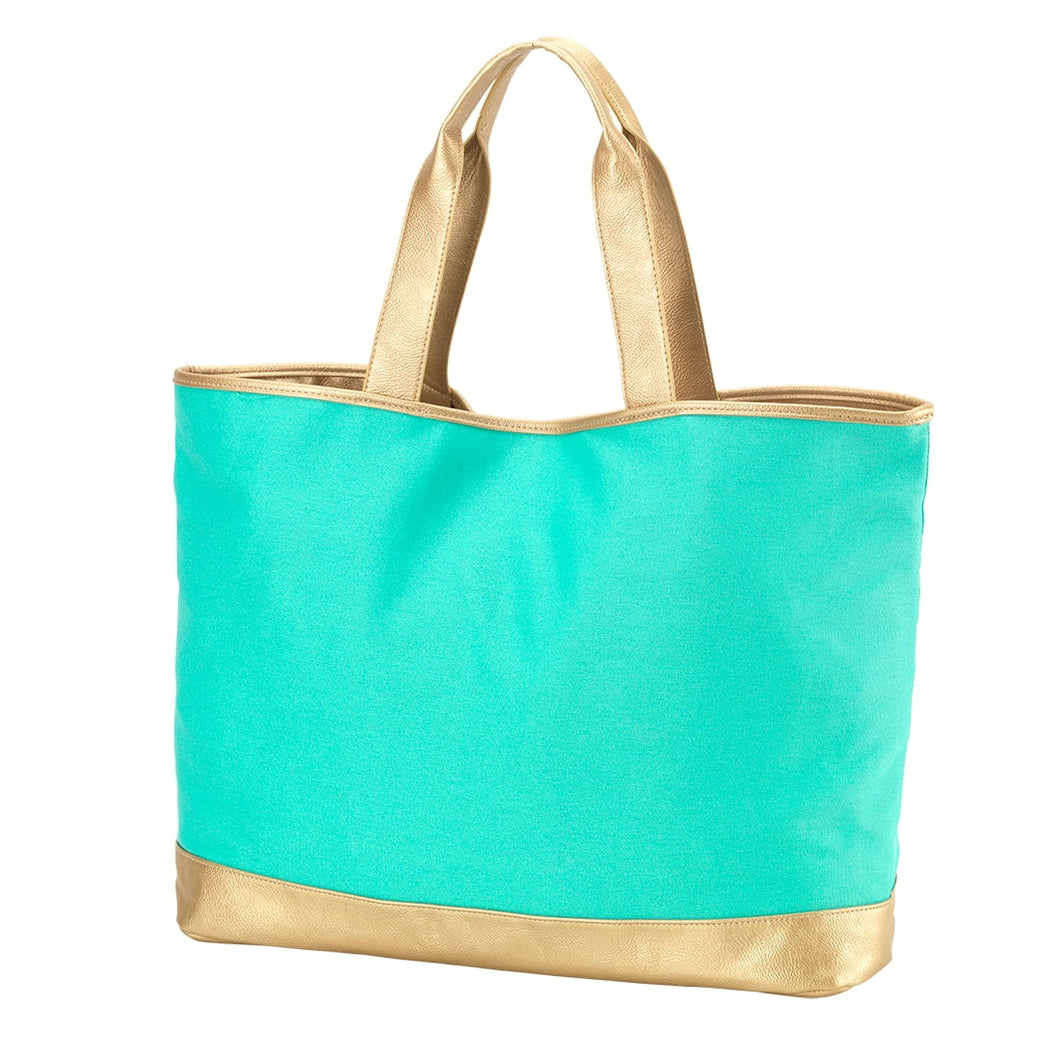 Mint Cabana Tote