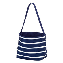 Load image into Gallery viewer, Navy Stripe Easter Bucket