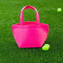 Load image into Gallery viewer, Hot Pink Felt Easter Bucket