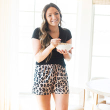 Load image into Gallery viewer, Wild Side Leopard PJ Shorts