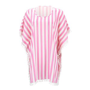 Yacht Club Pom-Pom Cover Up