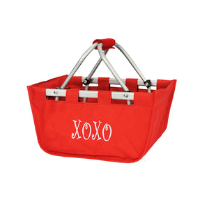 Mini Red Market Tote