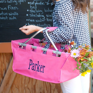 Hot Pink Market Tote